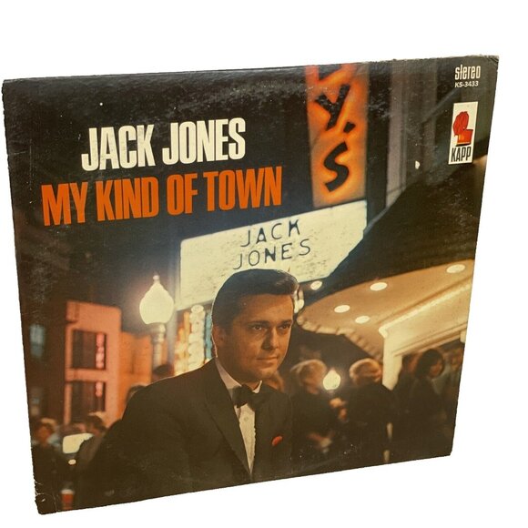 Jack Jones – My Kind Of Town (Vinyl, 1965) Kapp Records KS 3433 VG+ LP Record - Picture 2 of 10